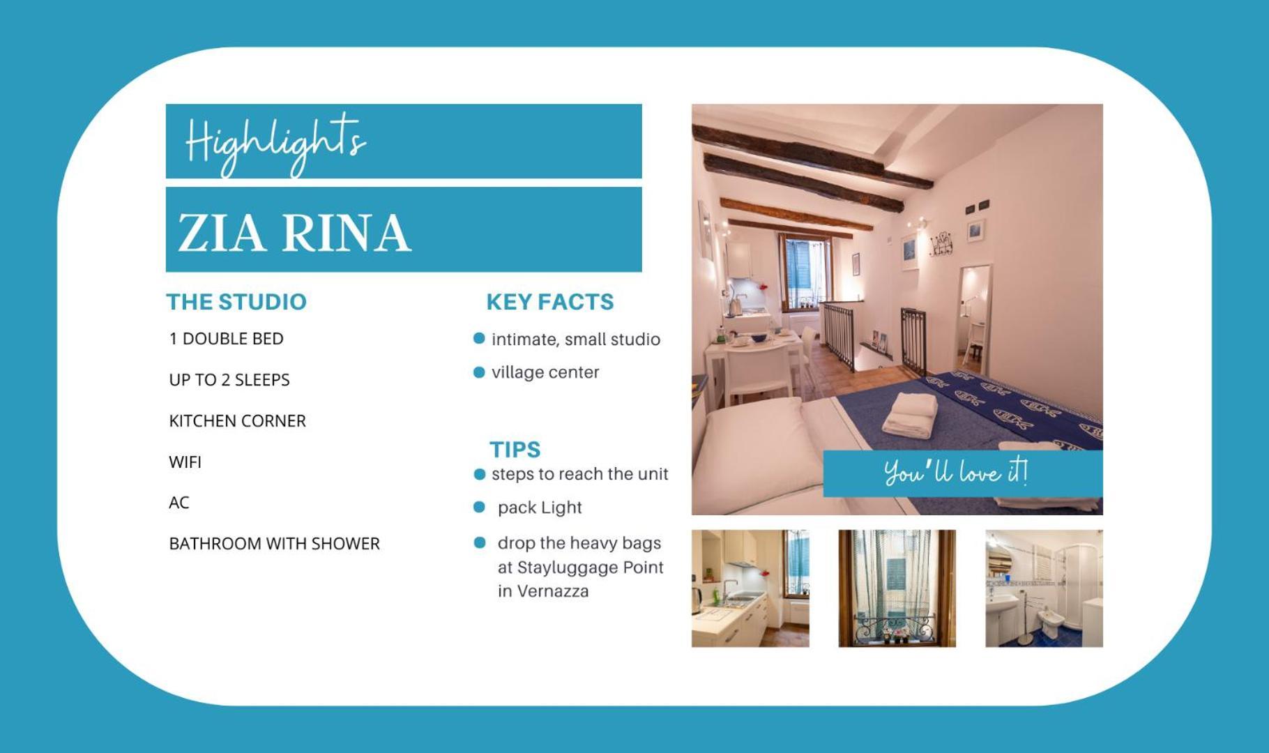 ורנאצה Zia Rina Studio מראה חיצוני תמונה